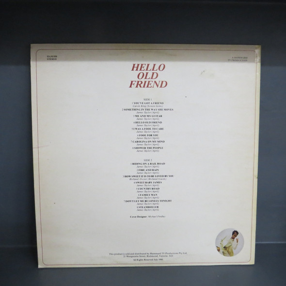 James Taylor (2)-Hello Old Friend-VINYL LP-USED--SHLP170425_8223