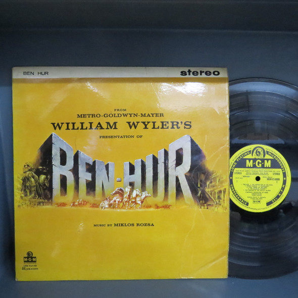 Mikzsa-Ben-Hur-VINYL LP-USED-UK 1960 press-SHLP170425_8226