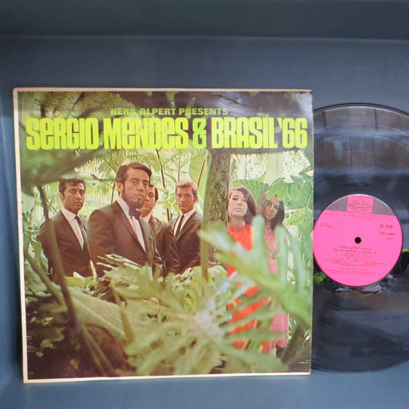 Herb Alpert Presents Sergio Mendes & Brasil '66-Herb Alpert Presents Sergio Mendes & Brasil '66-VINYL LP-USED-UK 1966 press-SHLP170425_8229