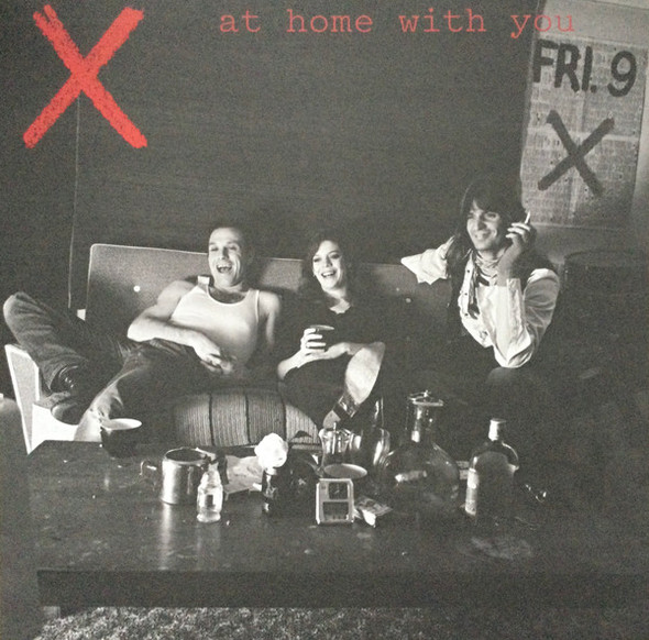 X  At Home With You (2025 reissue-Black vinyl)--Vinyl LP-Brand New/Still sealed_MS04226221