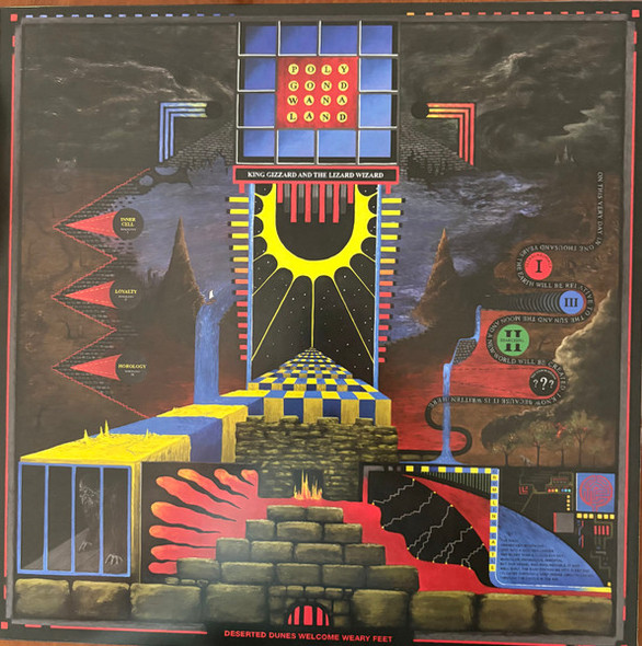 King Gizzard And The Lizard Wizard  Polygondwanaland (coloured vinyl)--Vinyl LP-Brand New/Still sealed_MS04226228