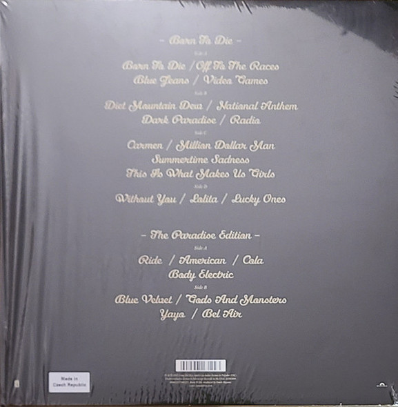LANA DEL REY-Born To Die-Paradise edition-Single LP version- Vinyl LP-Brand New/Still sealed_LAS1123310