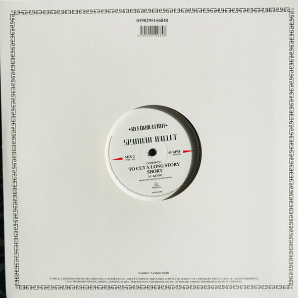 SPANDAU BALLET - To Cut A Long Story Short (40th Anniversary Reissue)--Vinyl 12"-Brand New/Still sealed_LAS04226108