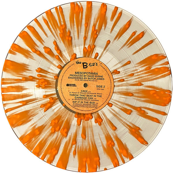 B-52'S - Mesopotamia (Ultra Clear/Orange Splatter Vinyl) (Rocktober)--Vinyl LP-Brand New/Still sealed_LAS04226141