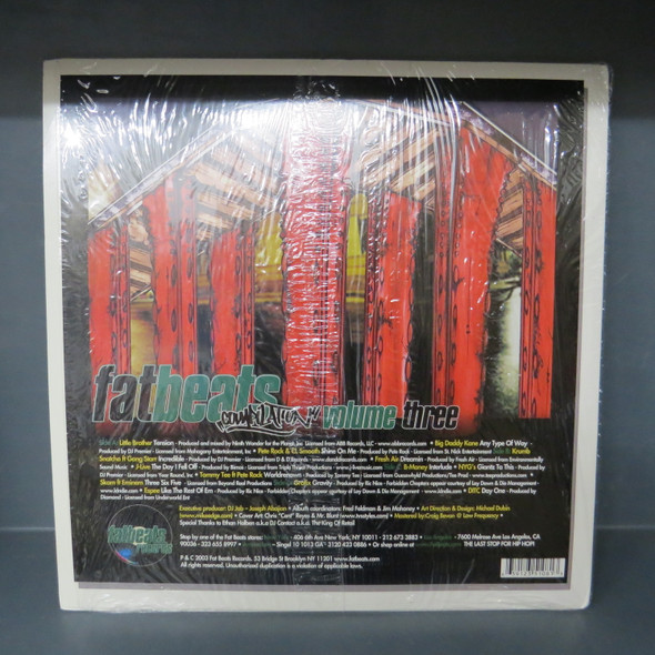 Various-Fat Beats Compilation Volume Three-VINYL LP-USED--SHLP170425_8256