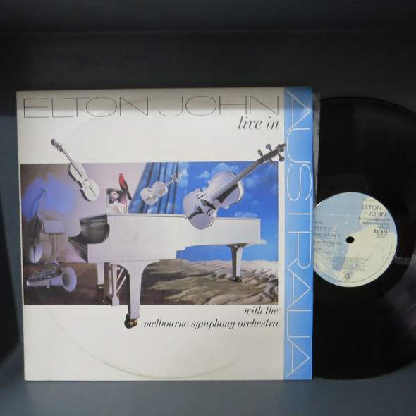 Elton John With Melbourne Symphony Orchestra-Live In Australia-VINYL LP-USED--SHLP170425_8277