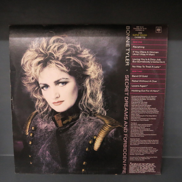 Bonnie Tyler-Secret Dreams And Forbidden Fire-VINYL LP-USED--SHLP170425_8288