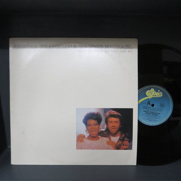 Aretha Franklin & George Michael-I Knew You Were Waiting (For Me)-VINYL LP-USED--SHLP170425_8291
