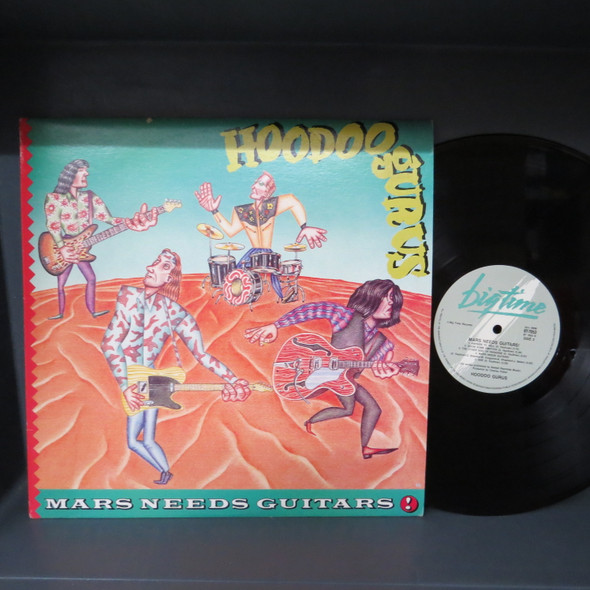 Hoodoo Gurus-Mars Needs Guitars!-VINYL LP-USED-Aussie 1985 press-SHLP170425_8314