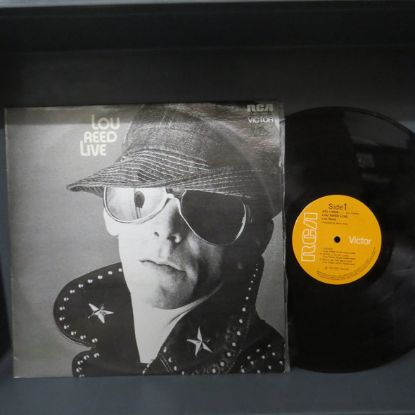 Lou Reed-Lou Reed Live-VINYL LP-USED-Aus 1975 1st press -SHLP170425_8333