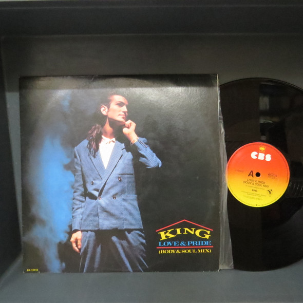King-Love And Pride (Body & Soul Mix)-VINYL LP-USED--SHLP170425_8352
