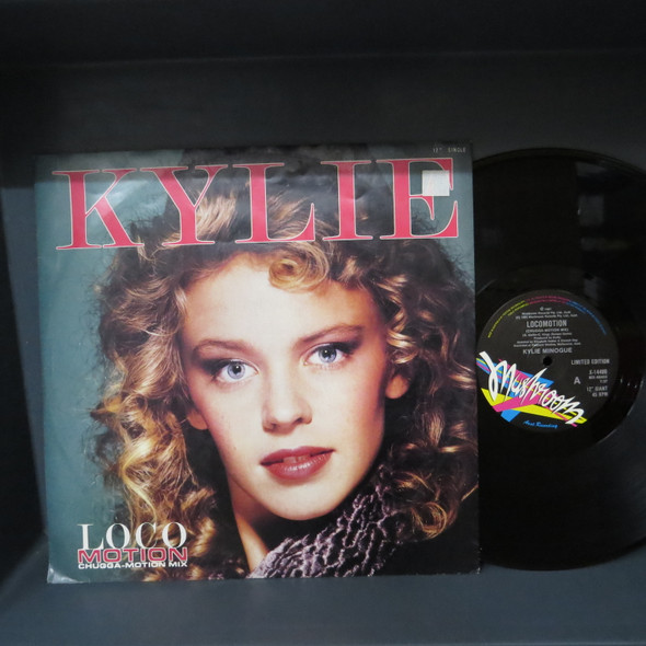 Kylie Minogue-Locomotion - Chugga-Motion Mix-VINYL LP-USED--SHLP170425_8363