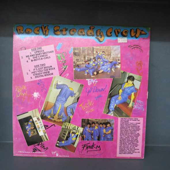 The Rock Steady Crew-Ready For Battle-VINYL LP-USED--SHLP170425_8393