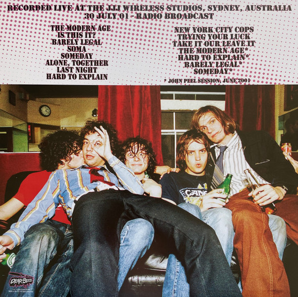 STROKES - Barely Legal: Live At The Jjj Wireless Studios. Sydney. Australia. 30 July 2001 - Radio Broadcast (Pink Vinyl)--Vinyl LP-Brand New/Still sealed_LAS0526134