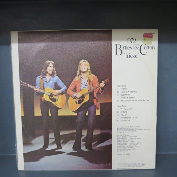 Darryl And Beeb - Frieze-1972 B.C.-VINYL LP-USED--SHLP170425_8445