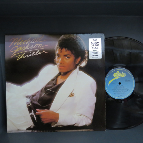 Michael Jackson-Thriller-VINYL LP-USED-Aussie 1982 press-SHLP170425_8515