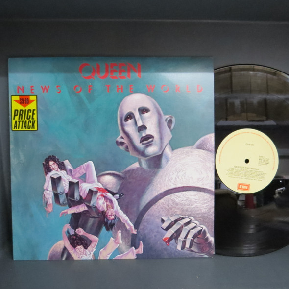 Queen-News Of The World-VINYL LP-USED-Aussie 1987 press-SHLP170425_8520