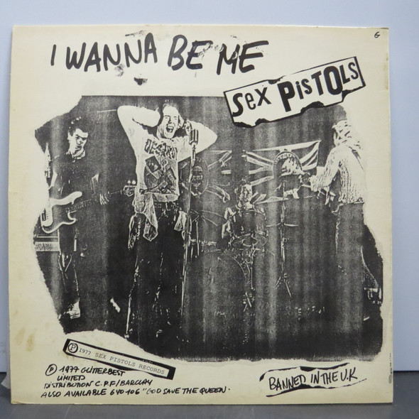 Sex Pistols - Anarchy In The UK USED Vinyl - 12", 45 RPM, Single, G Price Code - France 1977 - 740 501