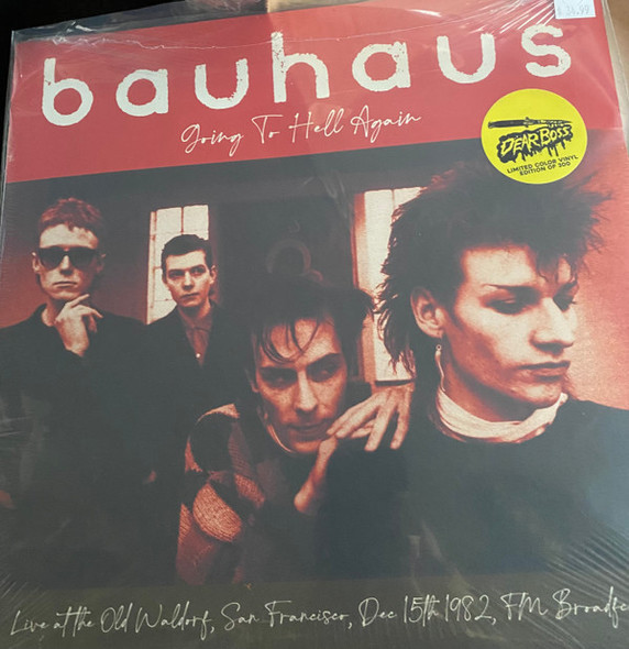 Bauhaus - Going To Hell Again (Live At The Old Waldorf, San Francisco, Dec. 15th 1982, FM Broadcast) - Vinyl LP-Brand New/Still sealed - JACK069