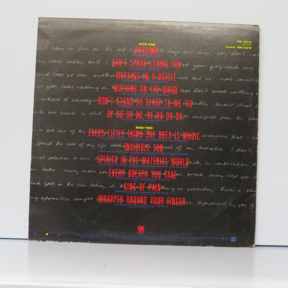 The Police - Every Breath You Take (The Singles) USED - Very Good Plus (VG+) / Very Good Plus (VG+) Vinyl - LP, Compilation - New Zealand 1986 - RML 53218