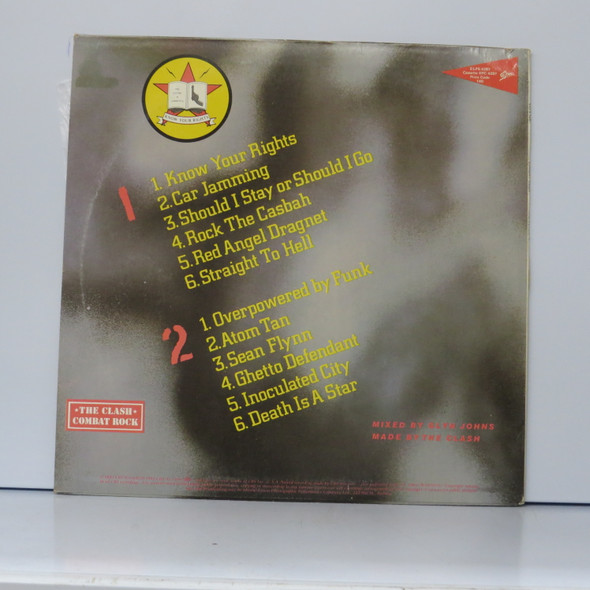 The Clash - Combat Rock USED - Near Mint (NM) / Very Good Plus (VG+) Vinyl - LP, Album - Australia 1982 - ELPS 4287