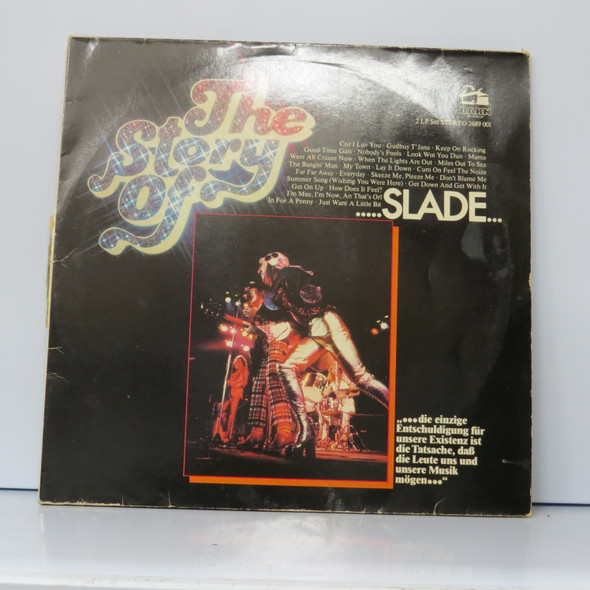 Slade - The Story Of Slade USED - Very Good Plus (VG+) / Very Good Plus (VG+) 2 x Vinyl - LP, Compilation, Stereo - Germany 1977 - 2689 001