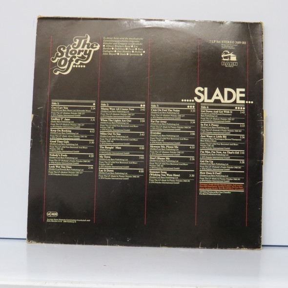 Slade - The Story Of Slade USED - Very Good Plus (VG+) / Very Good Plus (VG+) 2 x Vinyl - LP, Compilation, Stereo - Germany 1977 - 2689 001