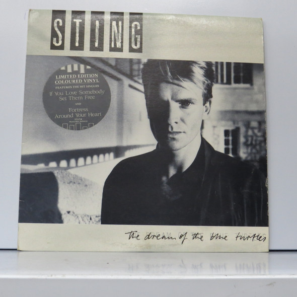Sting - The Dream Of The Blue Turtles USED - Excellent (EX) / Very Good Plus (VG+) Vinyl - LP, Album, Limited Edition, Blue - Australia 1985 - RML 53134