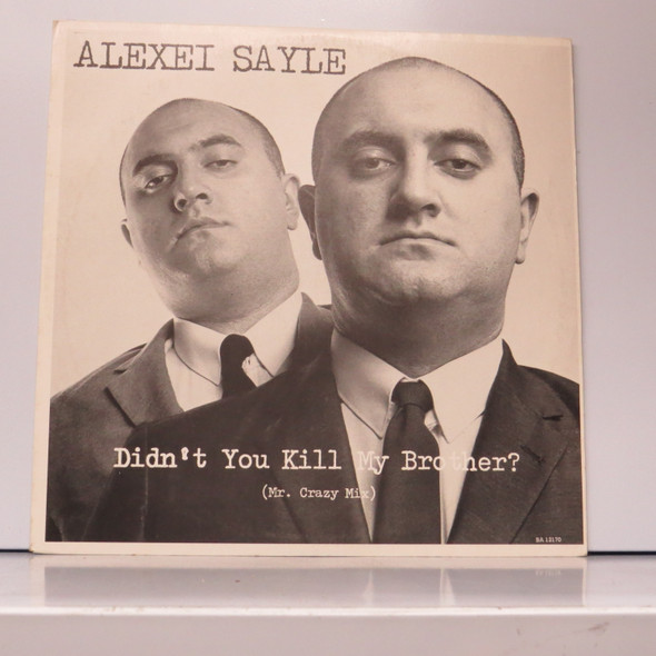 Alexei Sayle - Didn't You Kill My Brother? USED - Excellent (EX) / Very Good Plus (VG+) Vinyl - 12" - Australia 1985 - BA 12170