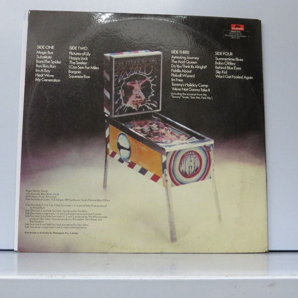 The Who - The Story Of The Who USED - Very Good Plus (VG+) / Very Good Plus (VG+) 2 x Vinyl - LP, Compilation - Australia 1976 - 2668 015
