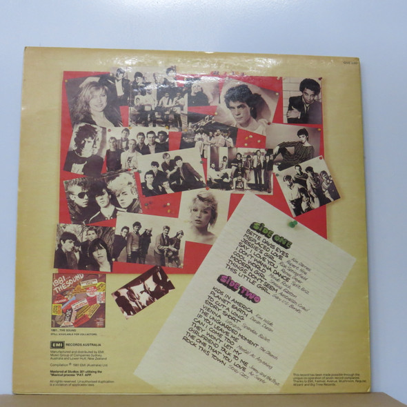 Various - 1981...Rocks On USED - Excellent (EX) / Very Good Plus (VG+) Vinyl - LP, Compilation - Australia 1981 - GIVE 2003