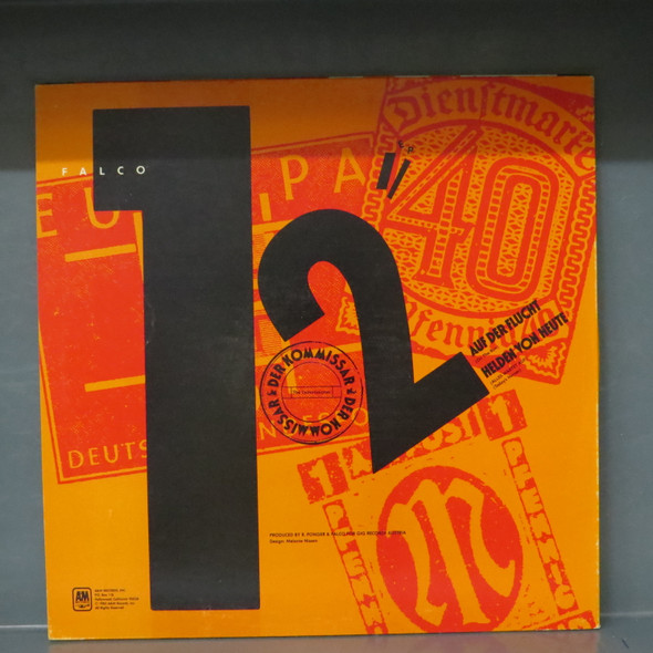 Falco - Der Kommissar USED - Very Good Plus (VG+) / Excellent (EX) Vinyl - 12", 33 ⅓ RPM, EP, Stereo - US 1982 - SP-12053