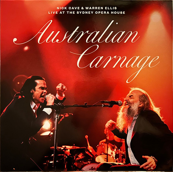 Nick Cave & Warren Ellis - Australian Carnage (Live At The Sydney Opera House) - Vinyl LP-Brand New/Still sealed - BS024V