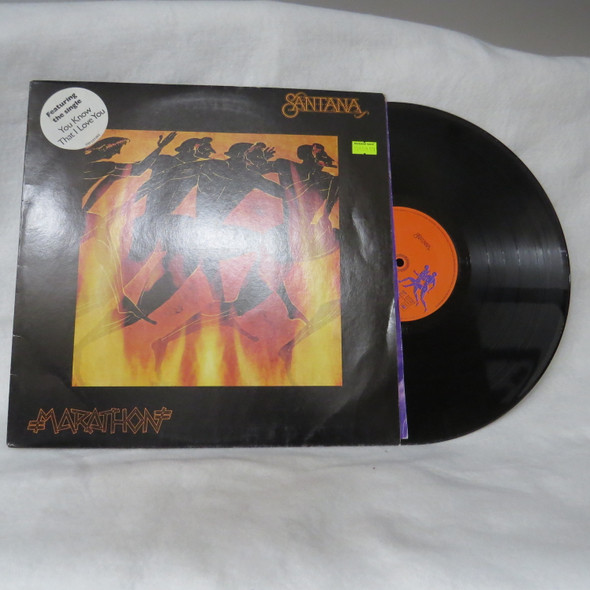 Santana - Marathon USED - Very Good Plus (VG+) / Very Good Plus (VG+) Vinyl - LP, Album - Australia 1979 - SBP237362