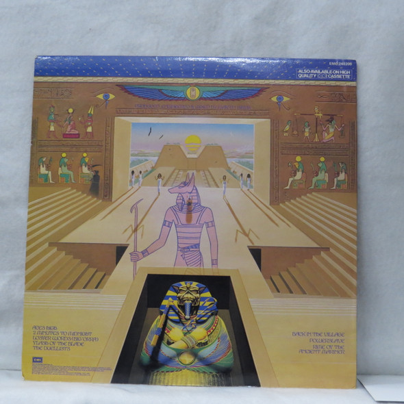 Iron Maiden - Powerslave USED - Near Mint (NM) / Near Mint (NM) Vinyl - LP, Album - Australia 1984 - EMC.240200