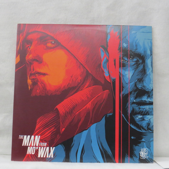 Various - The Man From Mo'Wax (Music From The Motion Picture) USED - Near Mint (NM) / Near Mint (NM) Vinyl - LP, Red; Vinyl, Blue; All Media, Compilation, Limited Edition - UK 2018 - 6727901