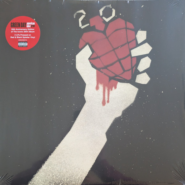 Green Day - American Idiot 20 (black splatter vinyl) - 2 x Vinyl LP-Brand New/Still sealed - 093624862734 - IQ202609