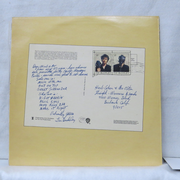Tim Buckley - Greetings From L.A. USED - Excellent (EX) / Very Good Plus (VG+) Vinyl - LP, Album, Repress - Australia - BS 2631