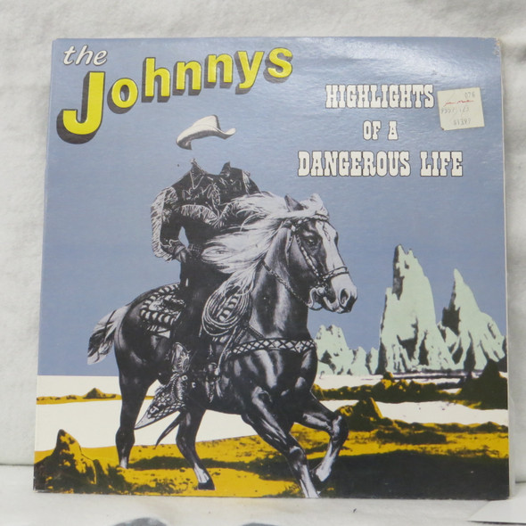 The Johnnys - Highlights Of A Dangerous Life USED - Near Mint (NM) / Very Good Plus (VG+) Vinyl - LP, Album, Gatefold - Australia 1986 - L 42004