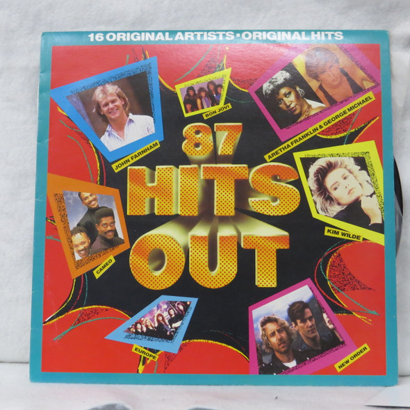 Various - 87 Hits Out USED - Excellent (EX) / Very Good Plus (VG+) Vinyl - LP, Compilation - Australia 1987 - STVL 1004