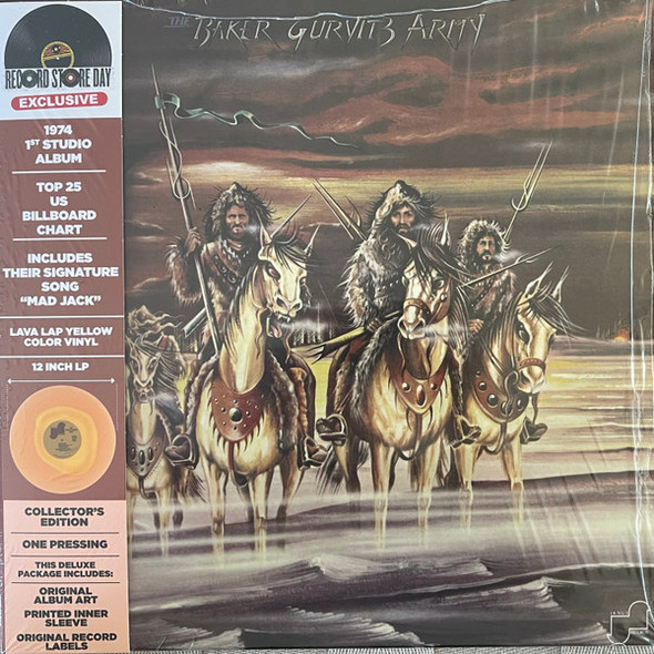 Baker Gurvitz Army - The Baker Gurvitz Army - Vinyl LP-Brand New/Still sealed - CFU01245 - IQ202609