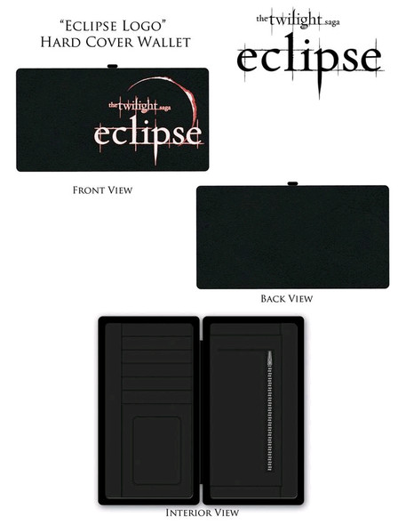 The Twilight Saga: Eclipse - Wallet Hard Cover The Twilight Saga: Eclipse Logo-NEC22050