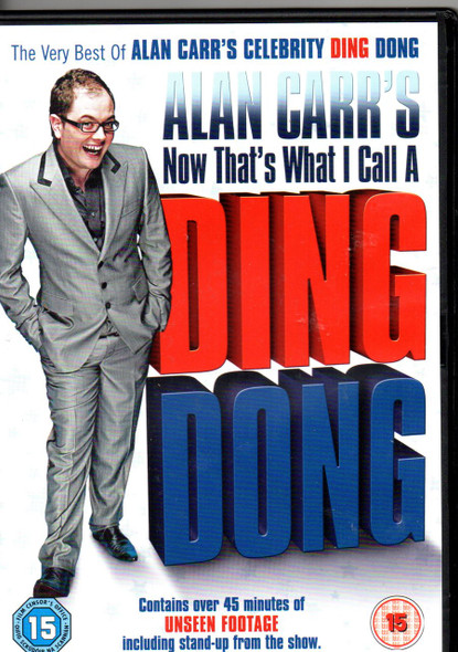 Alan Carr-Now That's What I Call A Ding Dong DVD-Region 2-Brand New