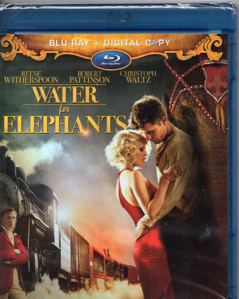 Water for Elephants (Blu-ray)-2 disc set- Region A -Brand New-Still Sealed
