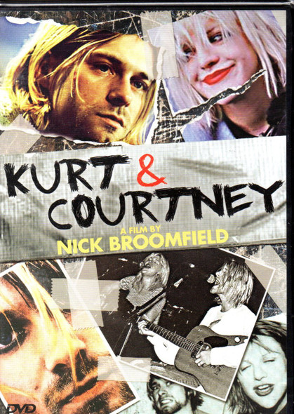 Kurt & Courtney-Nirvana-Region 1 DVD-Brand New-Still Sealed