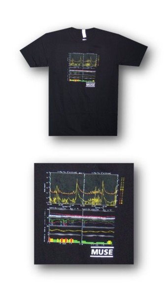 Muse Flux Slim Fit 30/1 Tee-Youth Large-T Shirt-Brand New