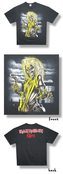 Iron Maiden Killers Jumbo Print-Medium-T Shirt-Brand New