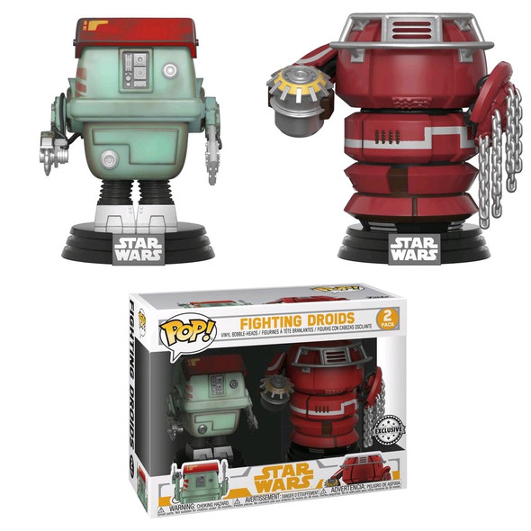 Star Wars: Solo - Fighting Droids US Exclusive Pop! Vinyl 2-pack [RS]-FUN27030
