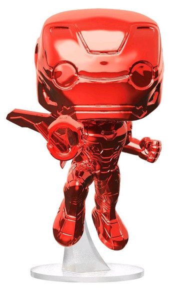 Avengers 3: Infinity War - Iron Man Red Chrome US Exclusive Pop! Vinyl [RS]-FUN34263