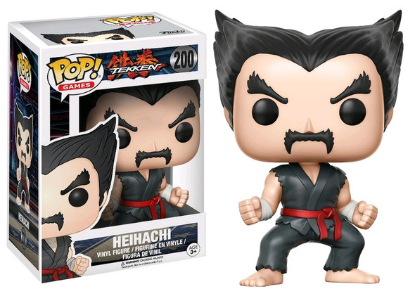 Tekken - Heihachi (Black&Red Judo) US Exclusive Pop! Vinyl [RS]-FUN12985